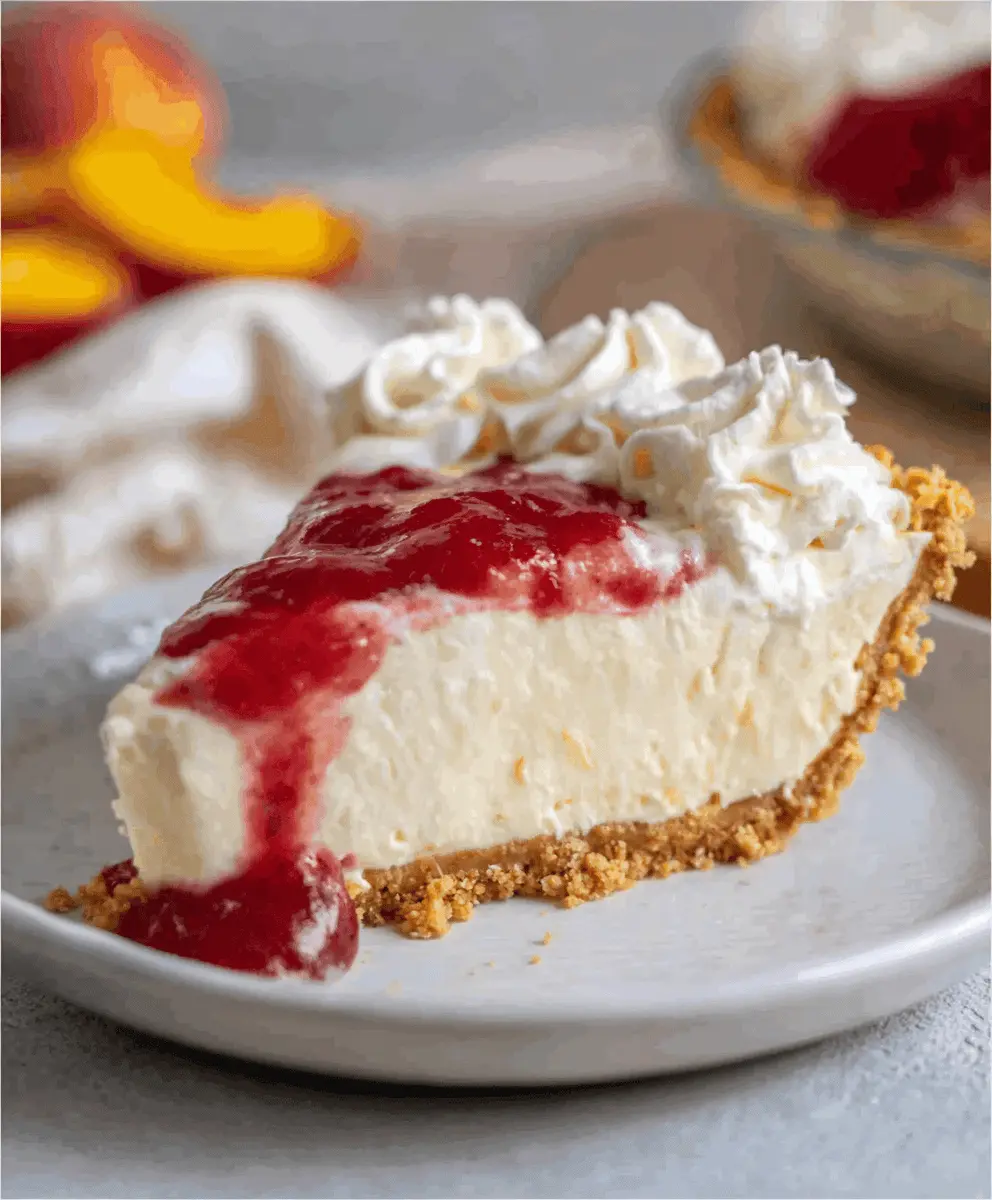 Easy Cream Cheese Peach Pie Recipe