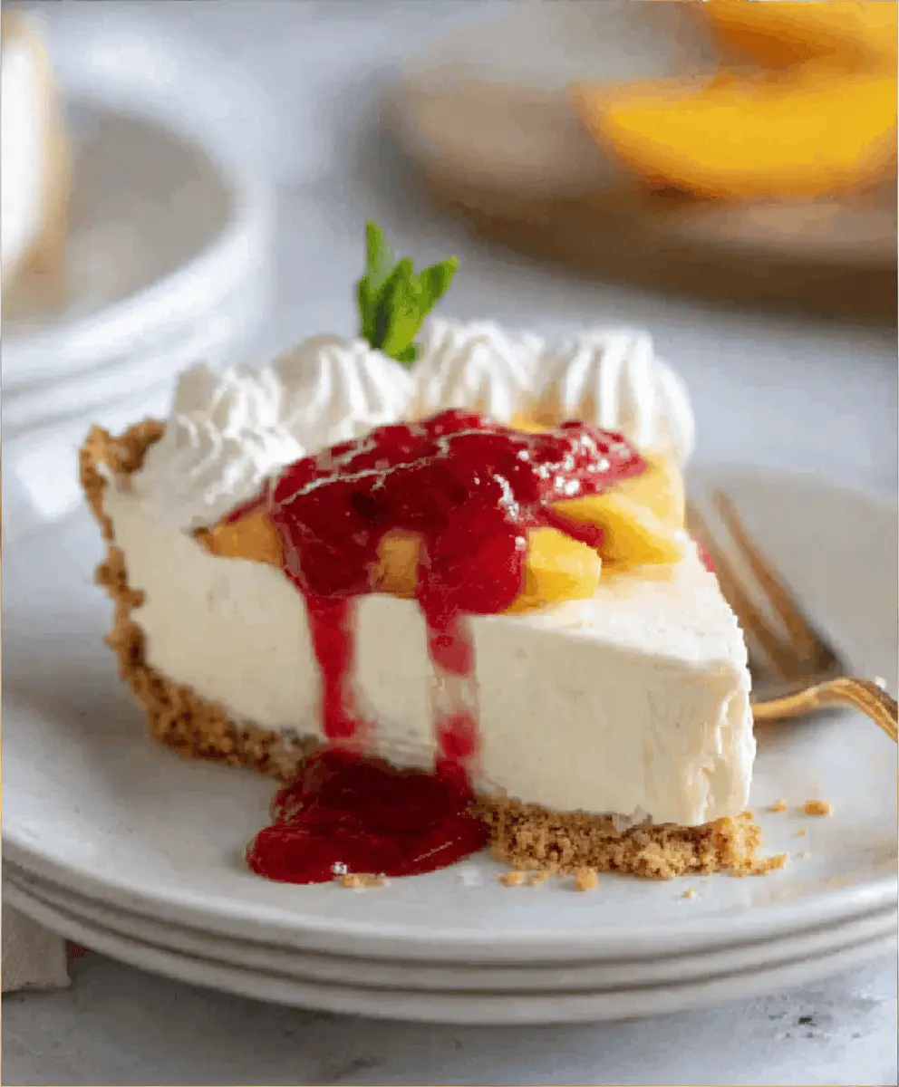 Easy Cream Cheese Peach Pie Recipe