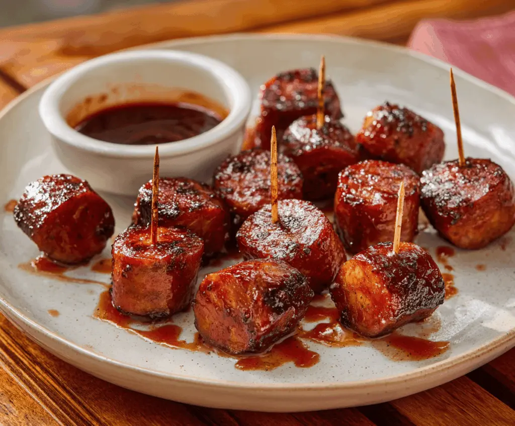 Easy BBQ Smoked Sausage Bites Recipe