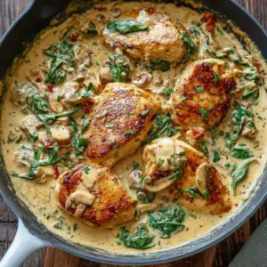 Creamy-Tuscan-Chicken-Skillet
