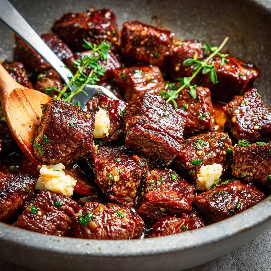 Garlic-Butter-Steak-Bites-featured