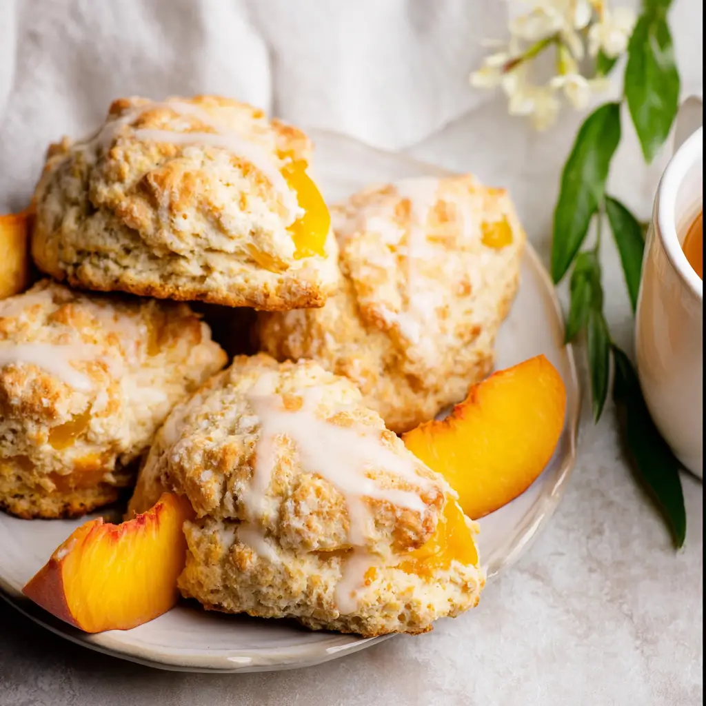 Homemade-Peach-Scones-in-content