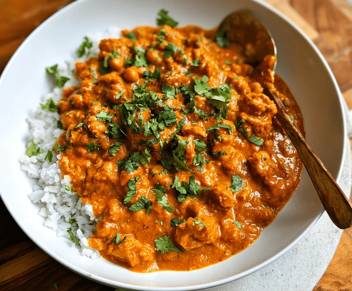 Creamy Vegan Butter Chicken Recipe