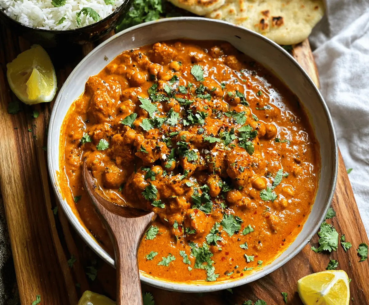 Creamy Vegan Butter Chicken Recipe