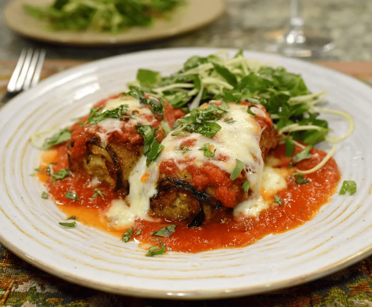 Easy Eggplant Rollatini Recipe for Dinner