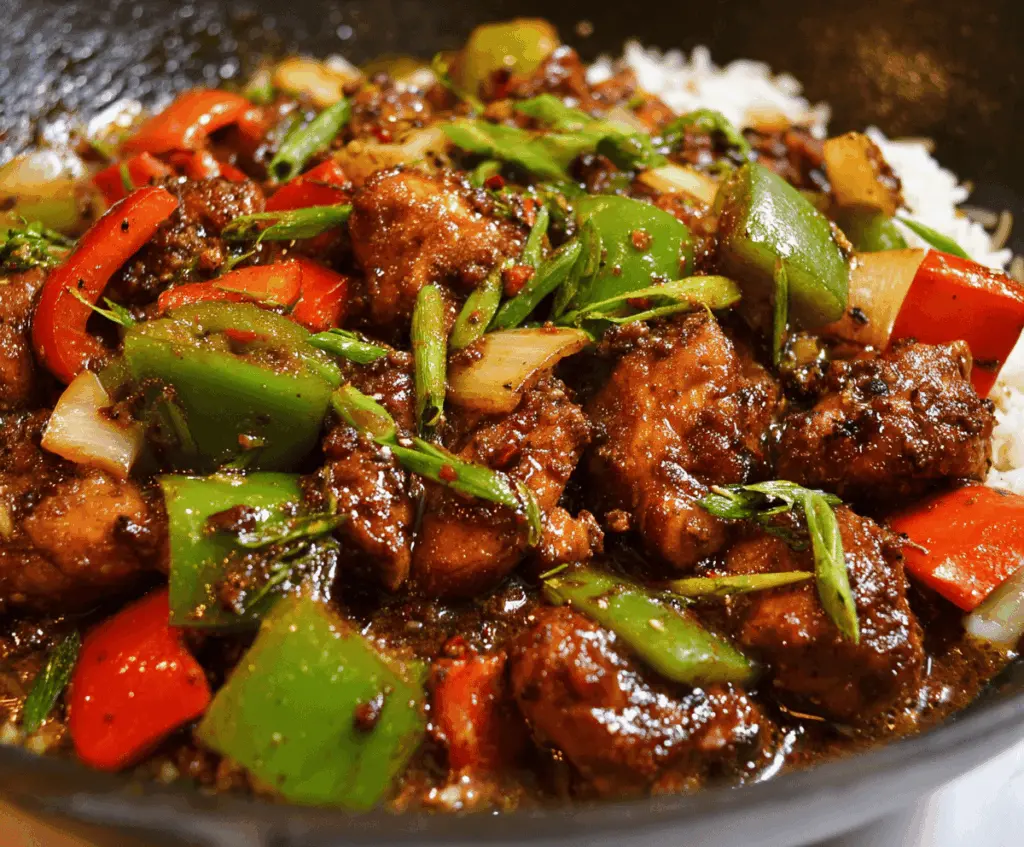 Black Pepper Chicken
