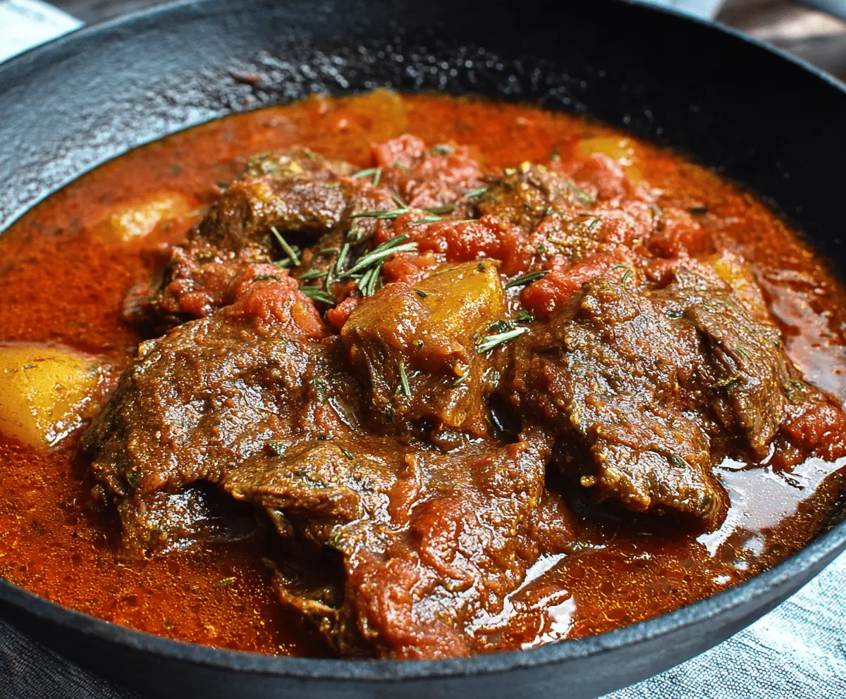 African Beef Stew
