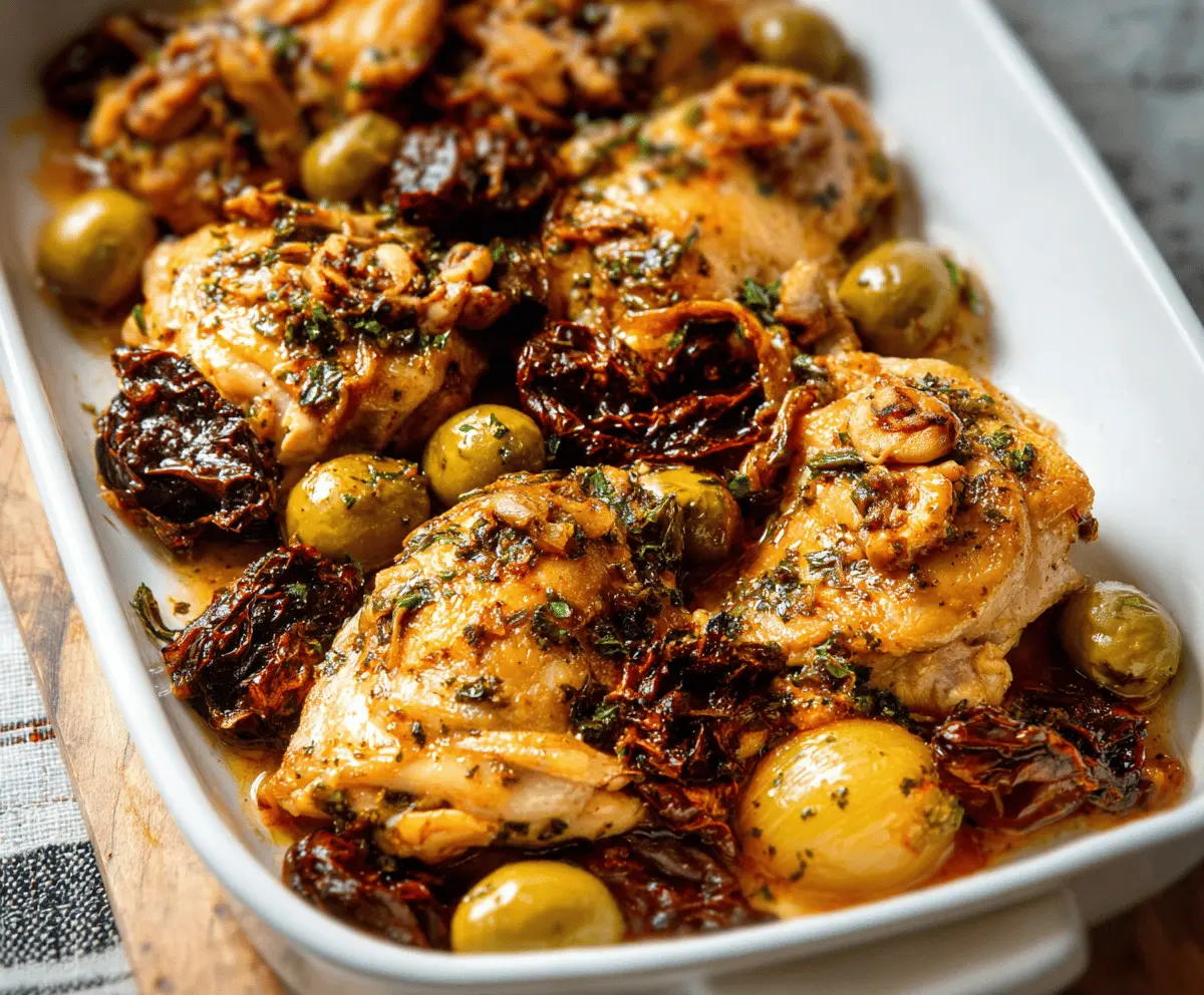 Chicken Marbella