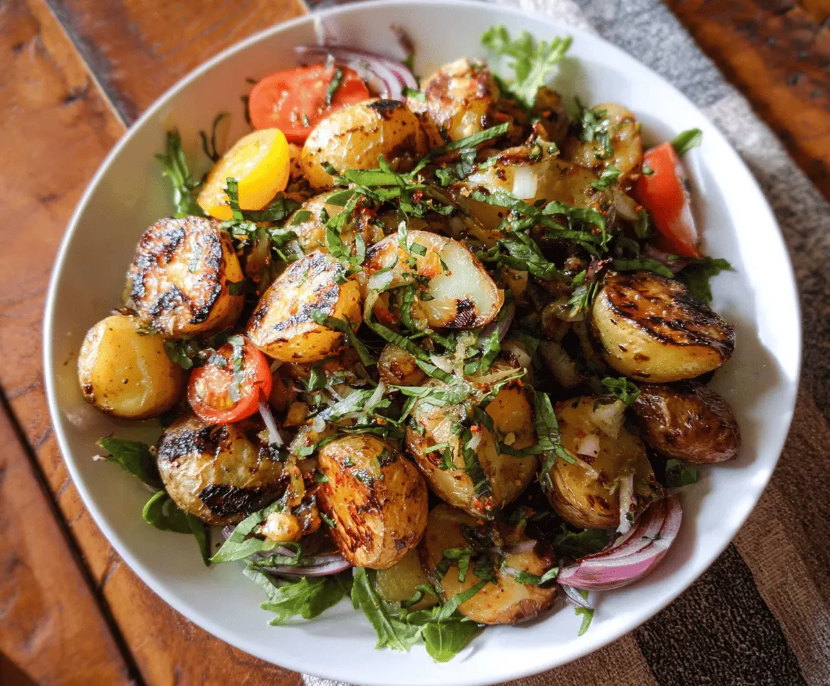 Classic Potato bbq Side Salad