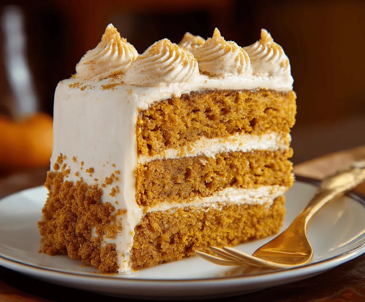 Pumpkin Spice Cake