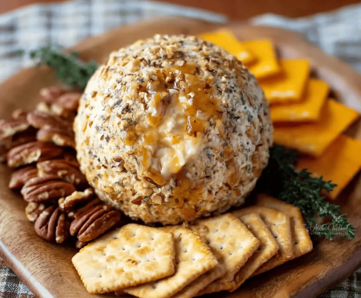 Apple Cider Cheese Ball