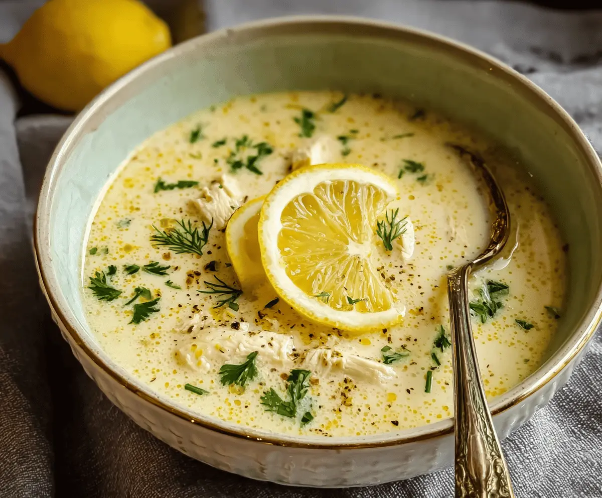 Avgolemono Soup