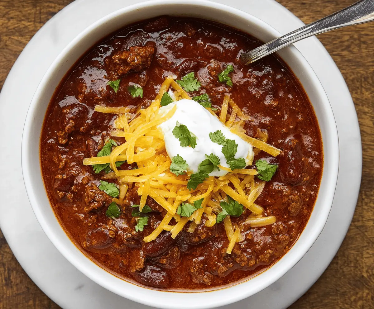 Classic Beef Chili