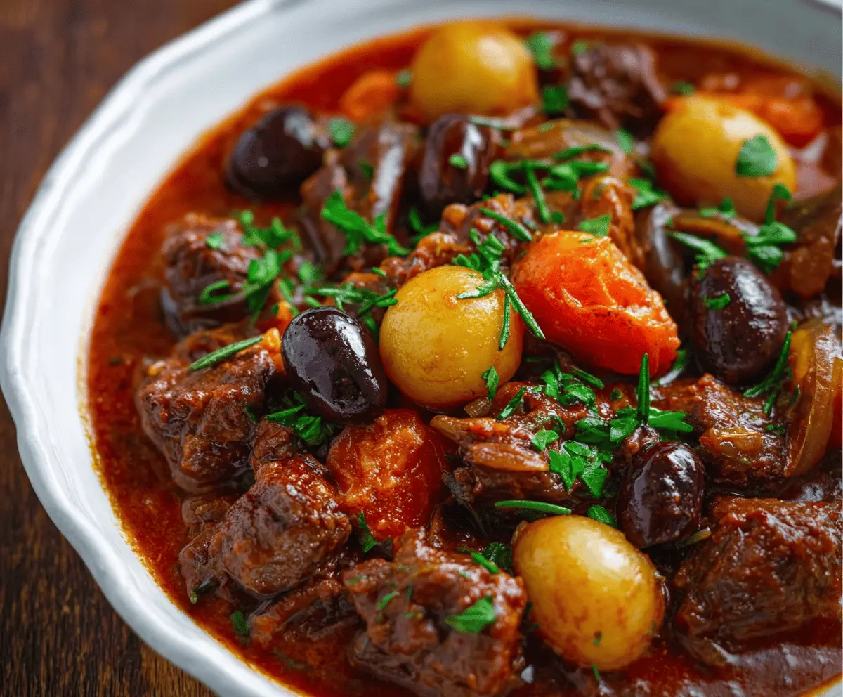 Greek Beef Stew