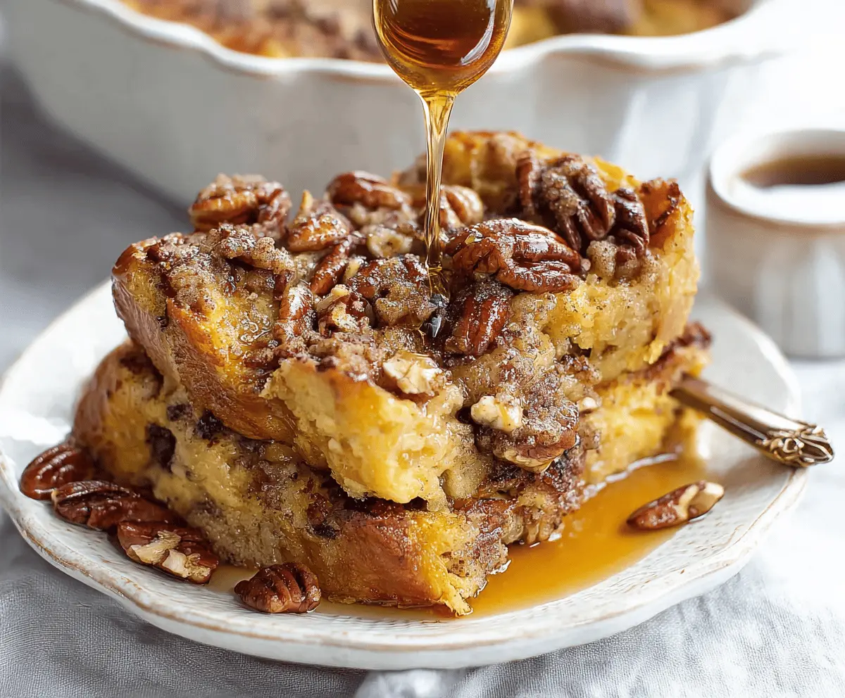 Maple Pecan French Toast Bake