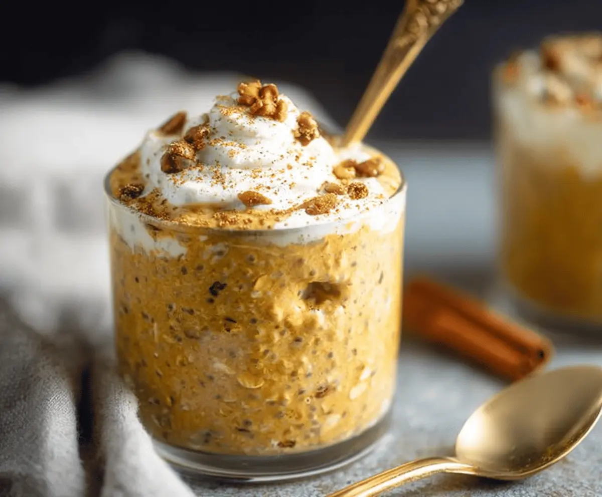 Pumpkin Pie Overnight Oats