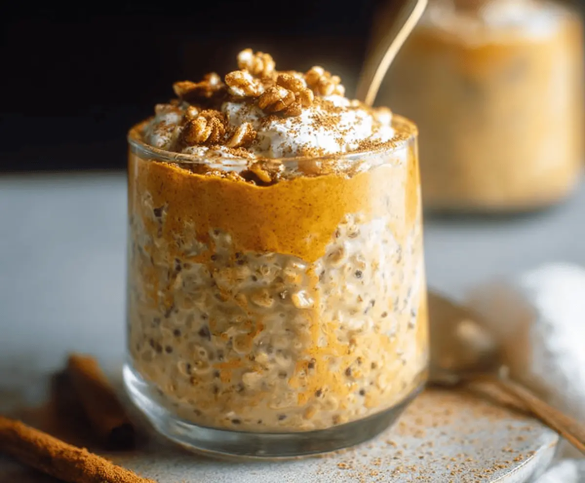 Pumpkin Pie Overnight Oats