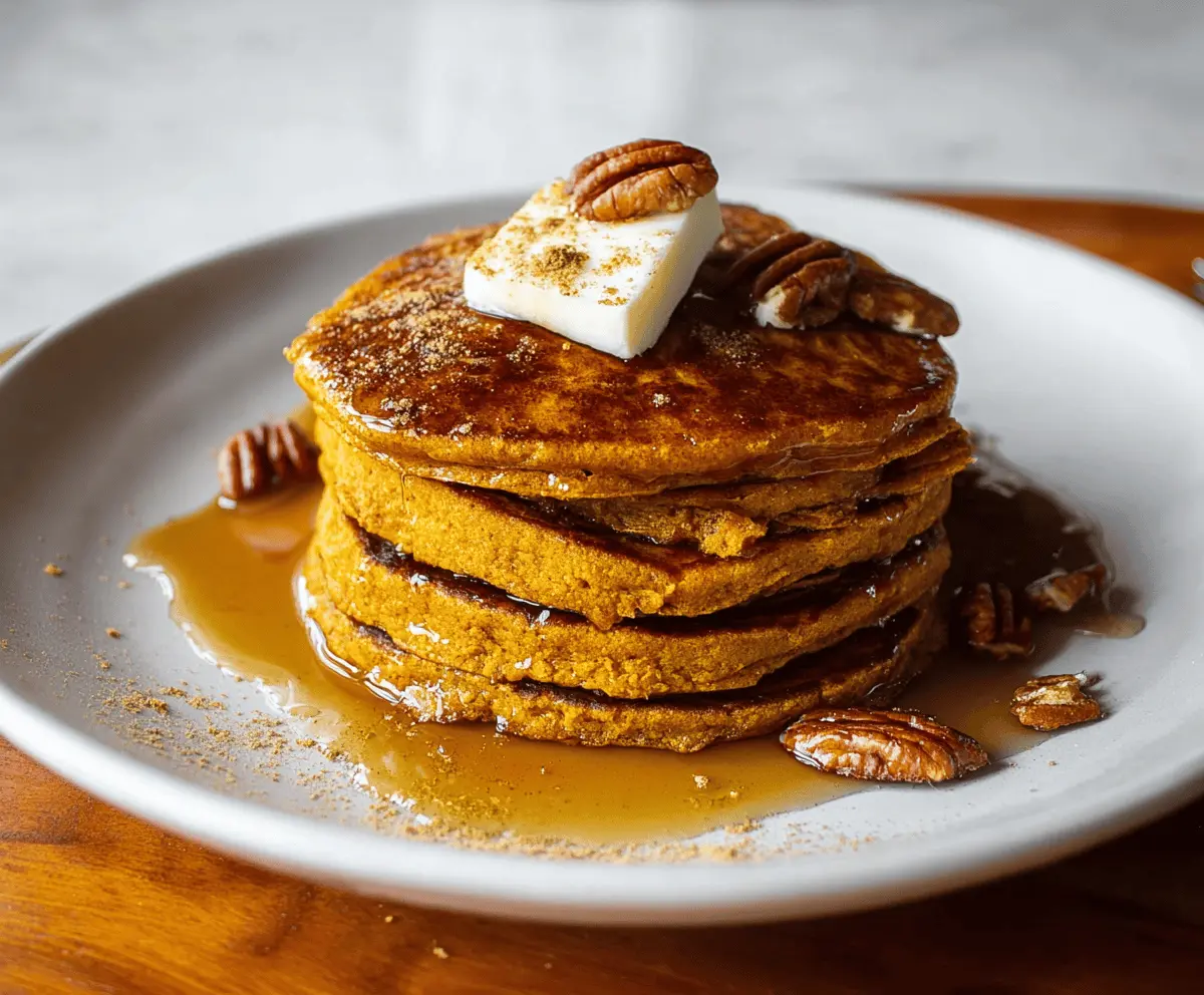 Pumpkin Spice Pancakes