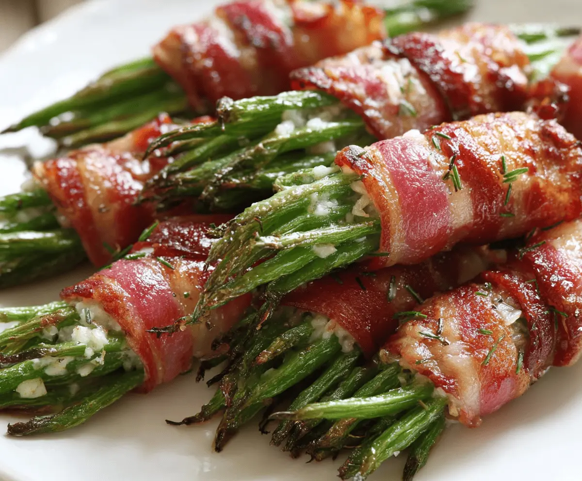 Easy Bacon-Wrapped Green Beans