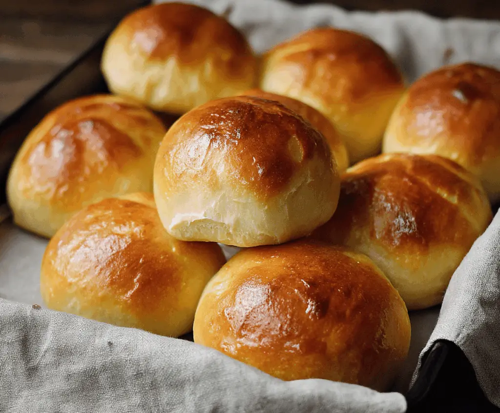 Delicious flaky buttermilk dinner rolls perfect for Thanksgiving feast