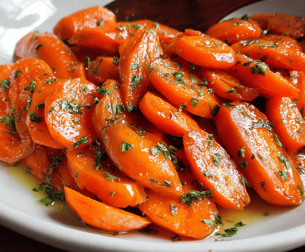 Easy Sweet Glazed Carrots Recipe for Perfect Side Dish