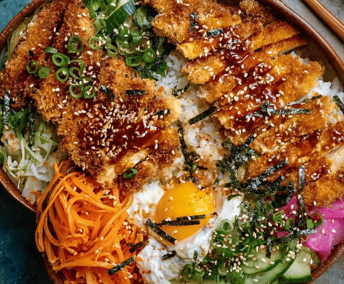 Easy Japanese Katsu Bowls Recipe – Crispy & Delicious Bowl Meal