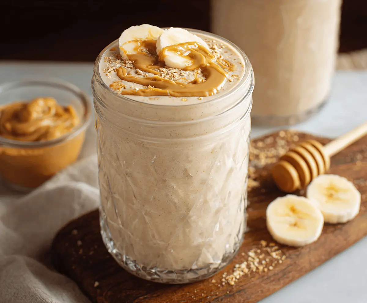 Easy Peanut Butter Banana Smoothie Recipe for a Healthy Boost