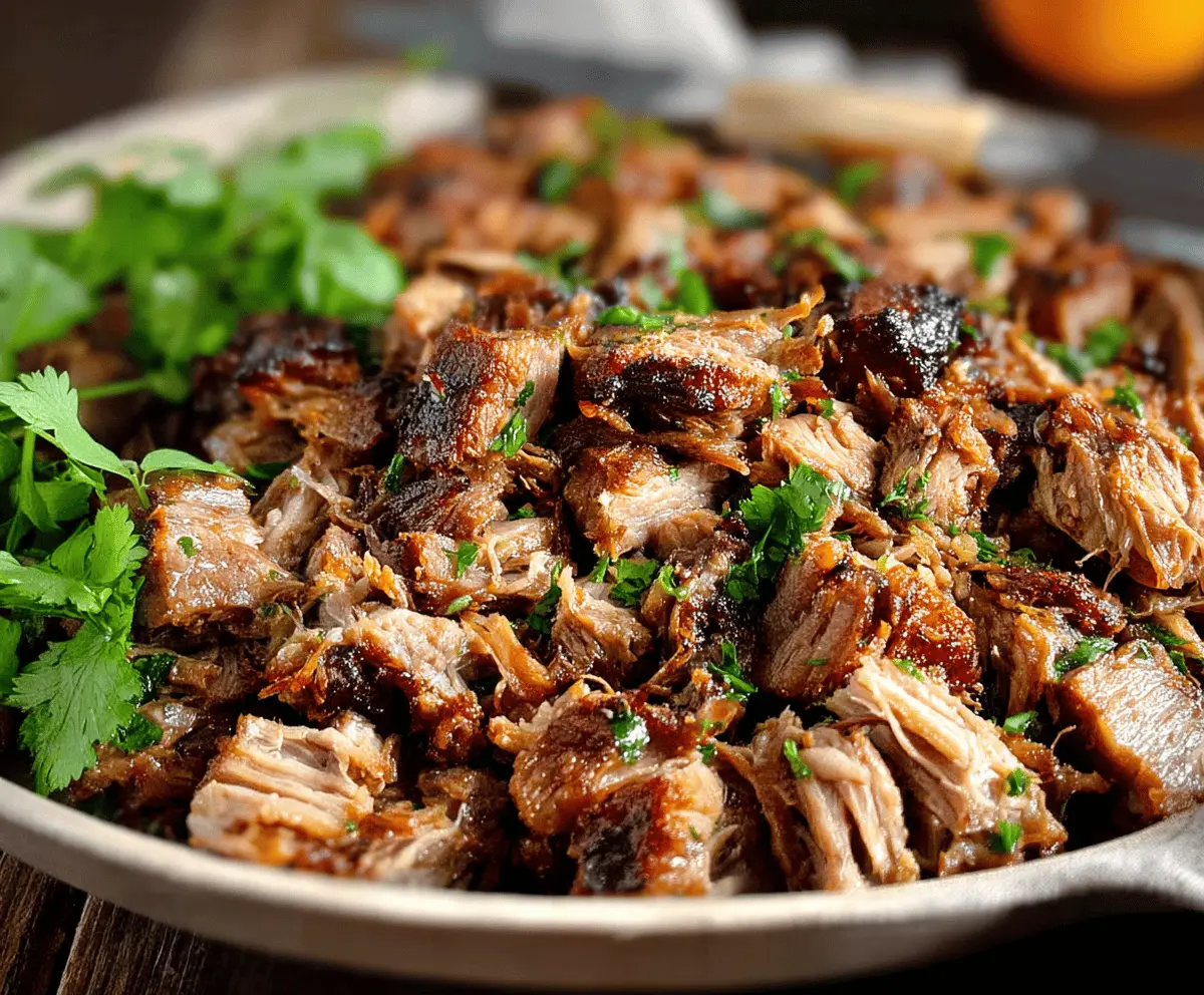 Easy and Flavorful Pork Carnitas Recipe for Crispy Mexican Tacos