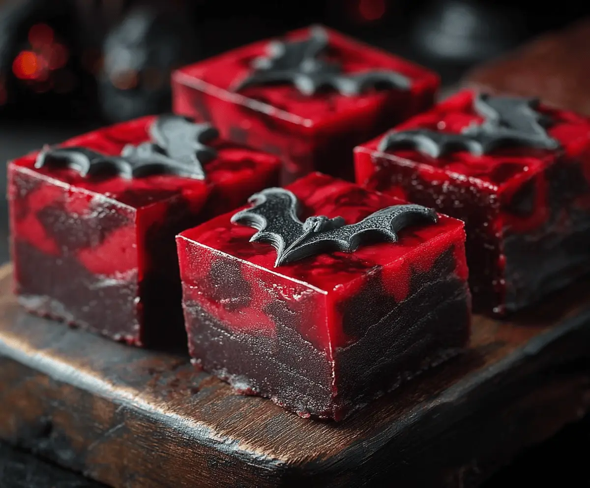 Easy Vampire Fudge Recipe – Quick & Delicious Halloween Treat
