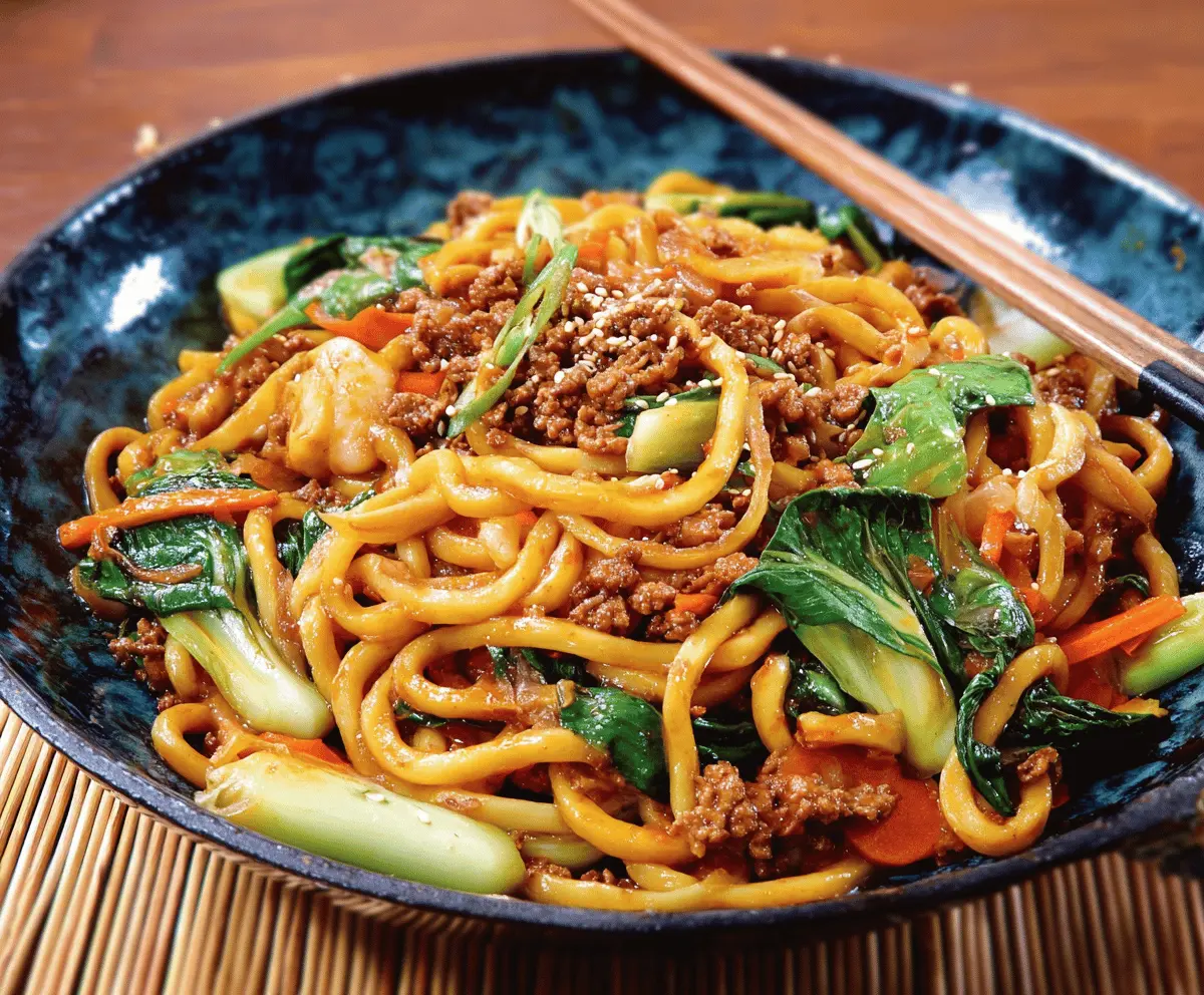 Easy Yaki Udon Noodles Recipe – Quick & Delicious Stir-Fry
