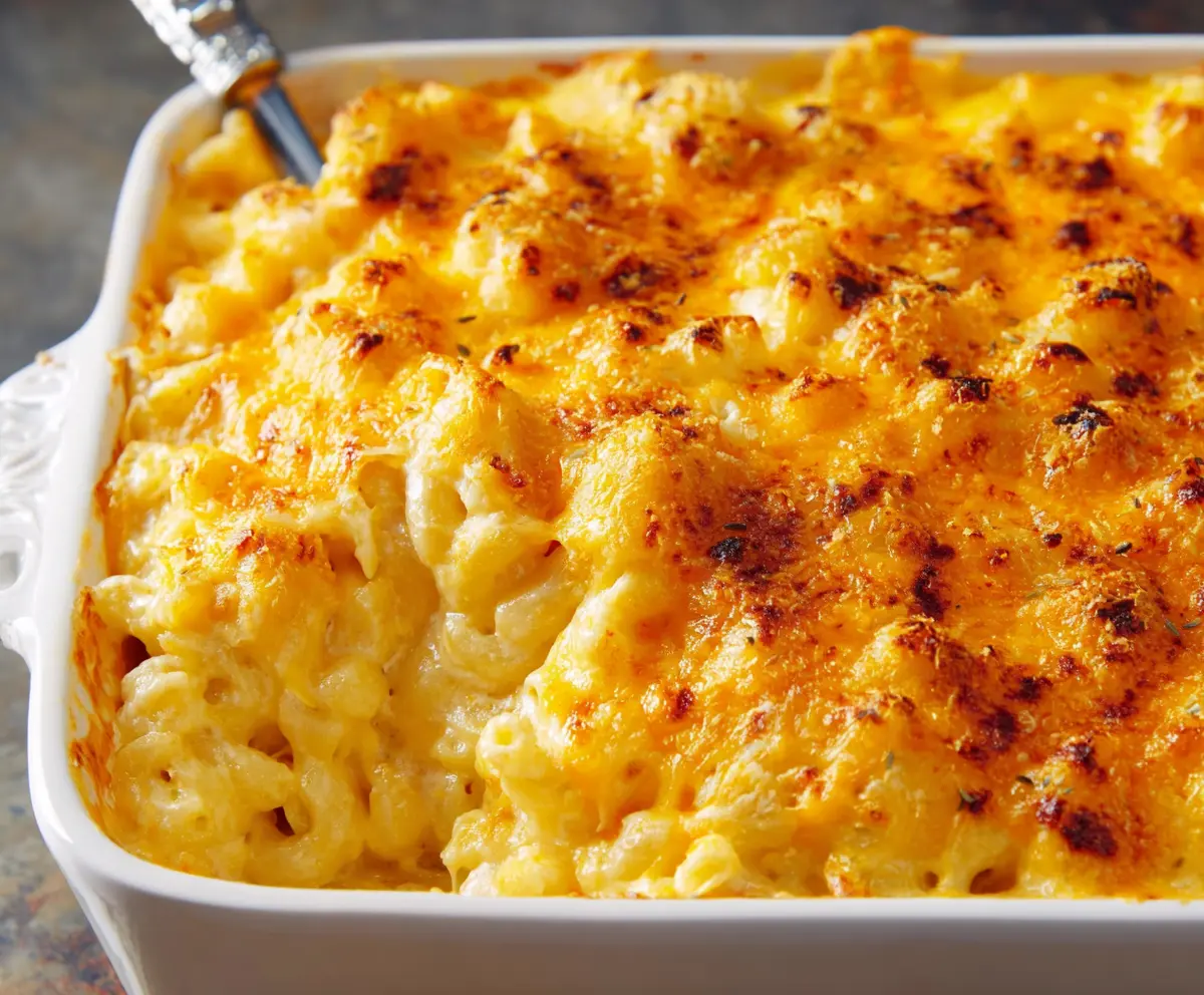 Creamy Baked Mac and Cheese Recipe
