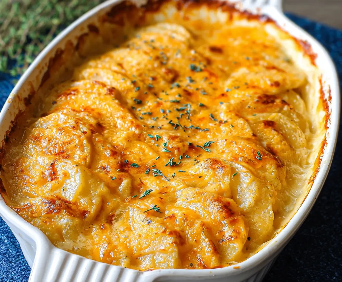 Easy Cheesy Scalloped Potatoes
