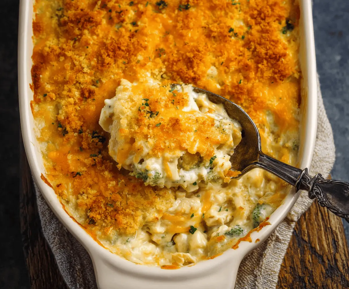 Easy Chicken Divan Casserole Recipe