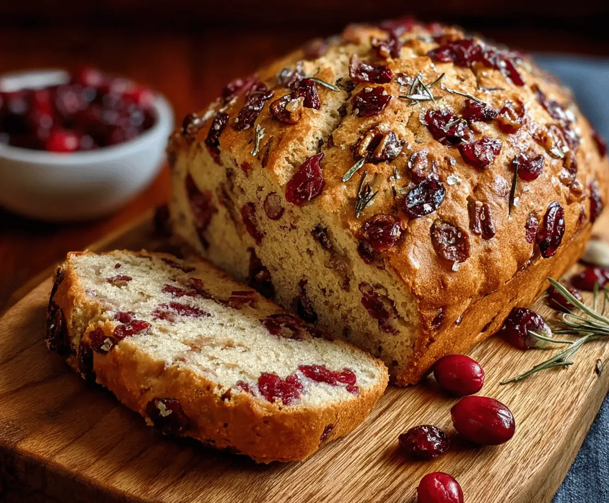 Easy Cranberry Bread Recipe