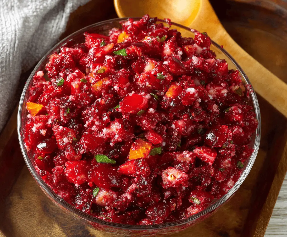 Fresh Cranberry Salad Recipe