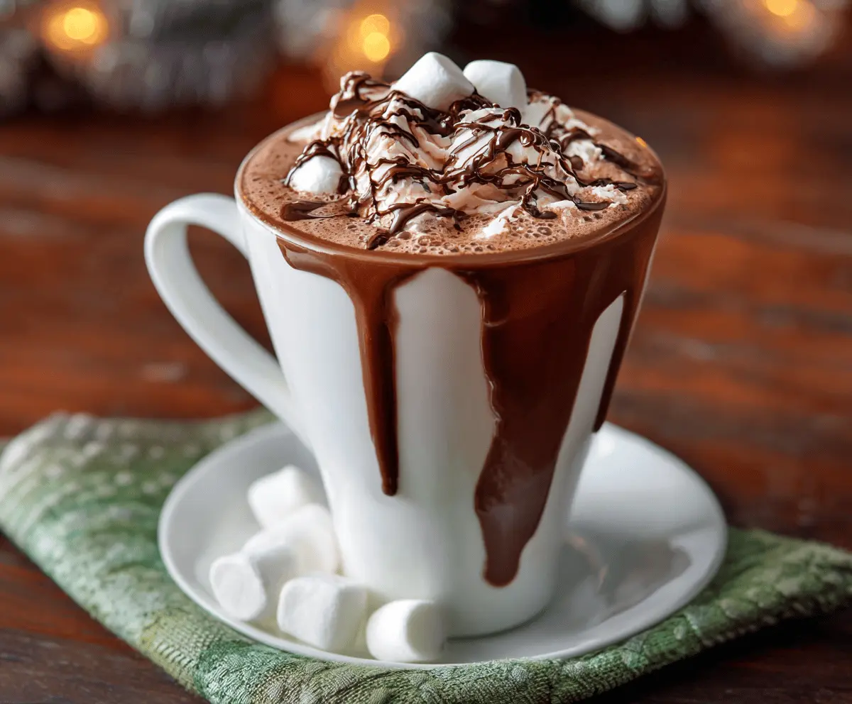 Easy Crockpot Hot Chocolate Recipe