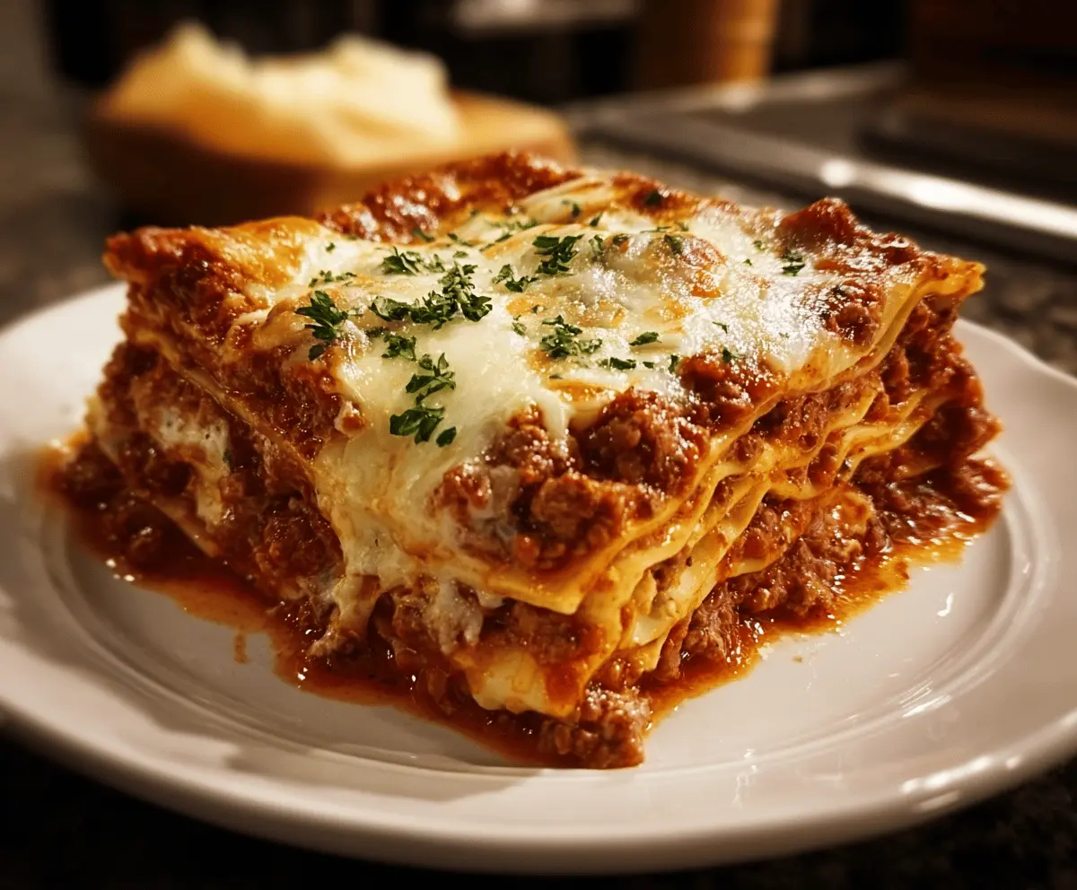 Easy Homemade Lasagna Recipe