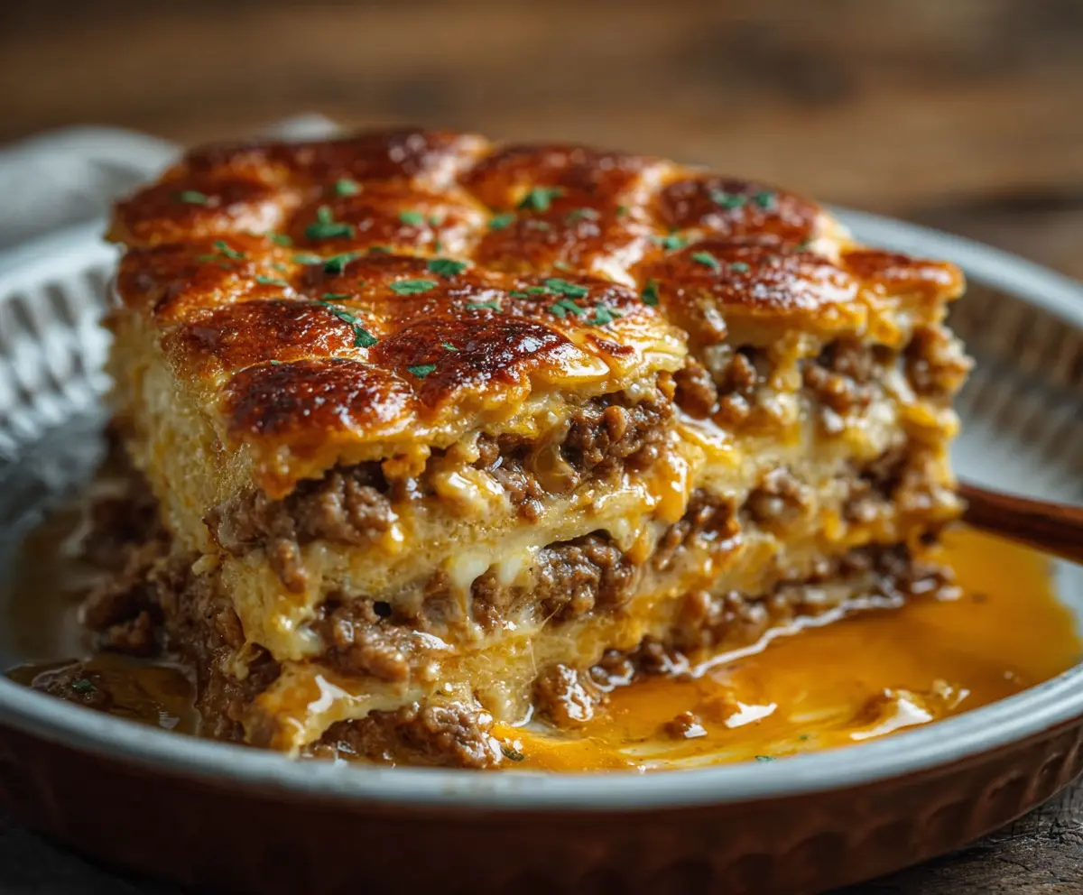 Easy Pancake Sausage Casserole