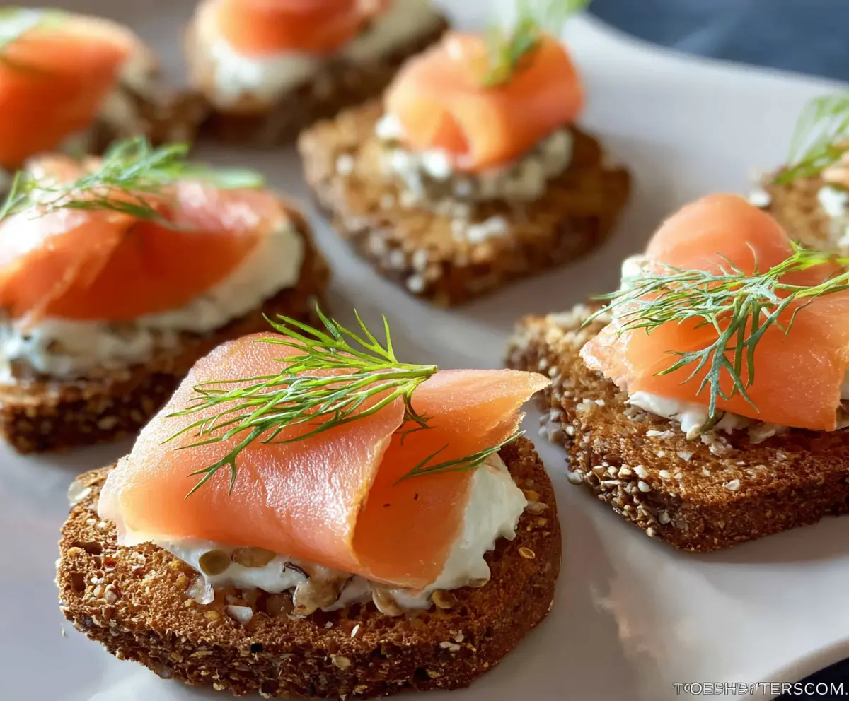 Easy Smoked Salmon Appetizer