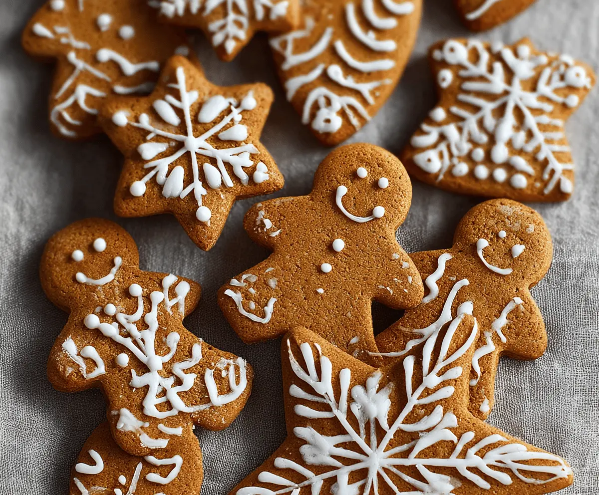 Soft Gingerbread Cookies Recipe
