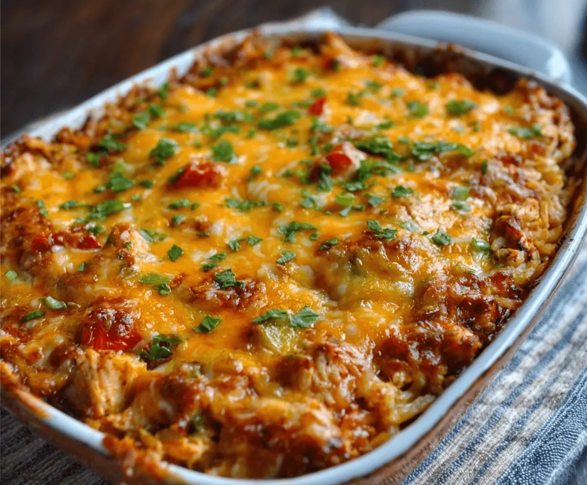 Easy Tex-Mex Chicken Casserole
