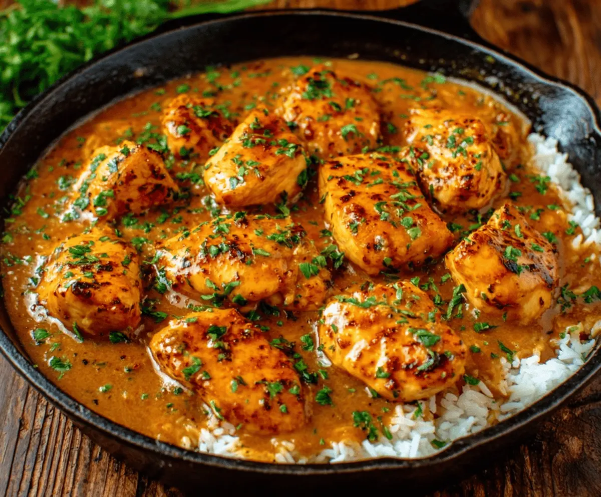 Easy Texas Roadhouse Butter Chicken Skillet