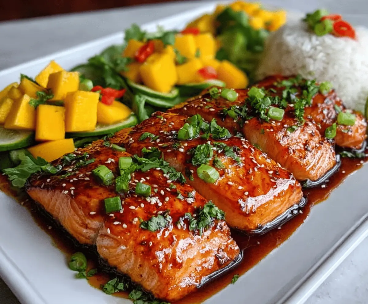 Best Mango Teriyaki Salmon Recipe