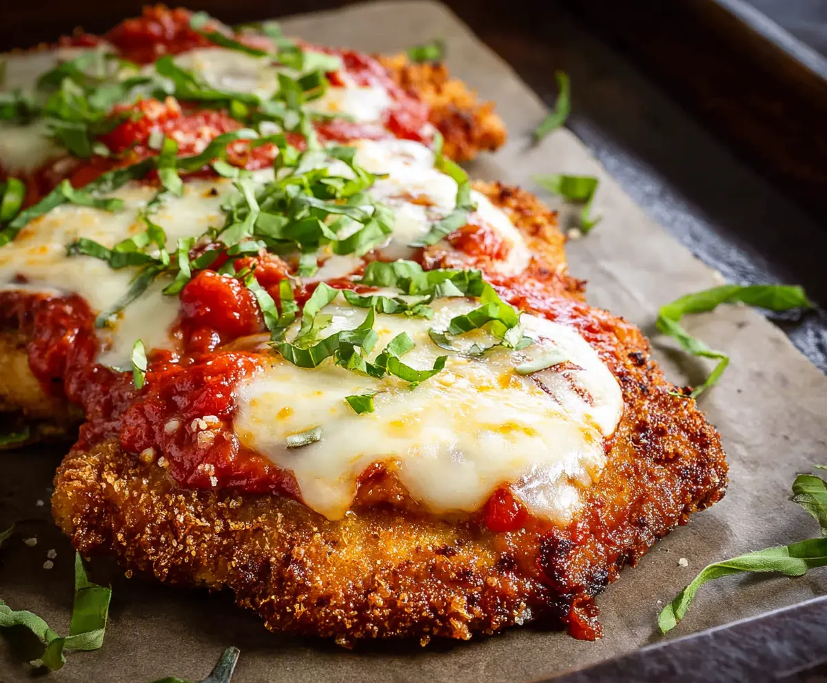 Crispy Chicken Parmigiana Recipe