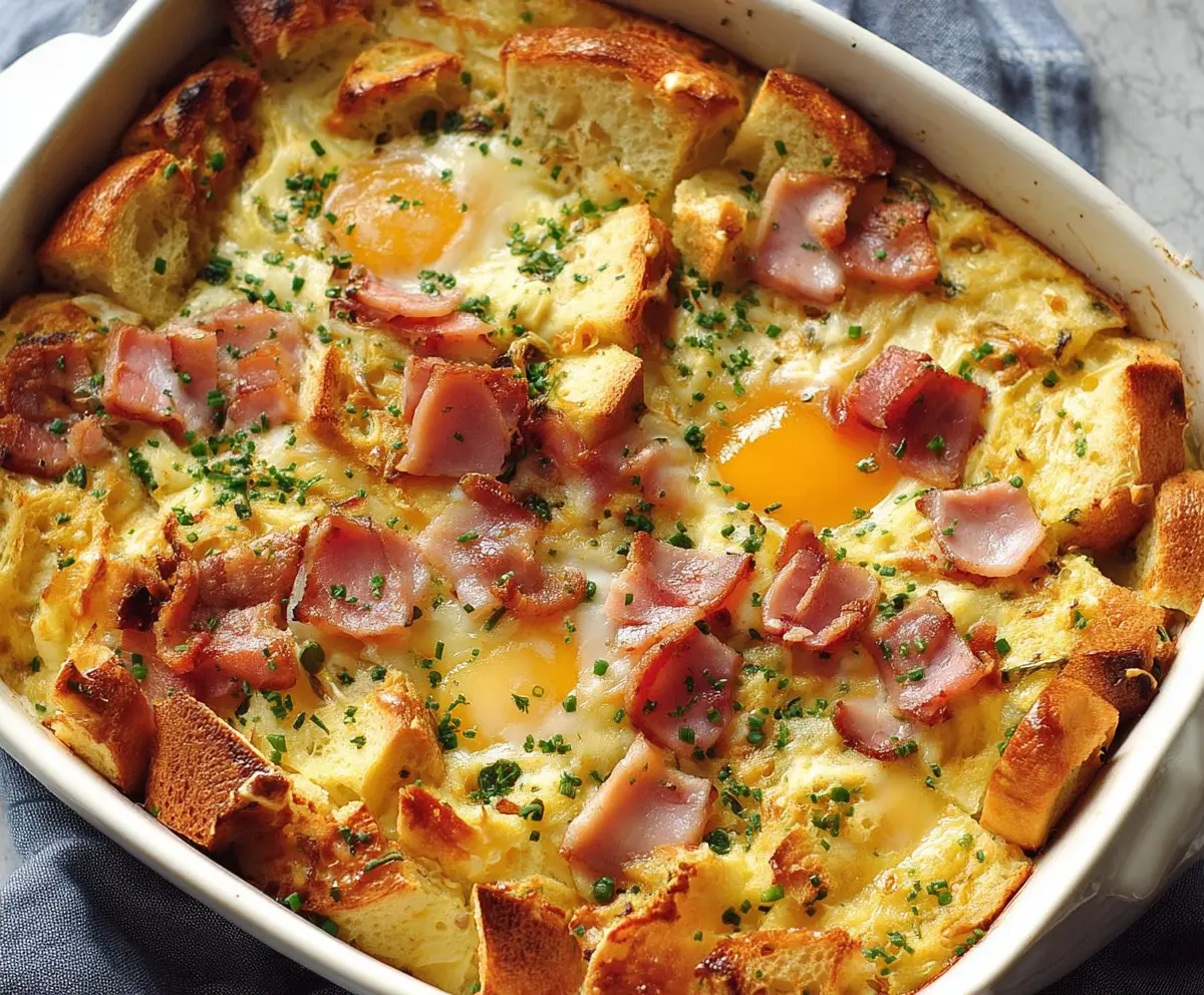 Easy Eggs Benedict Casserole Recipe
