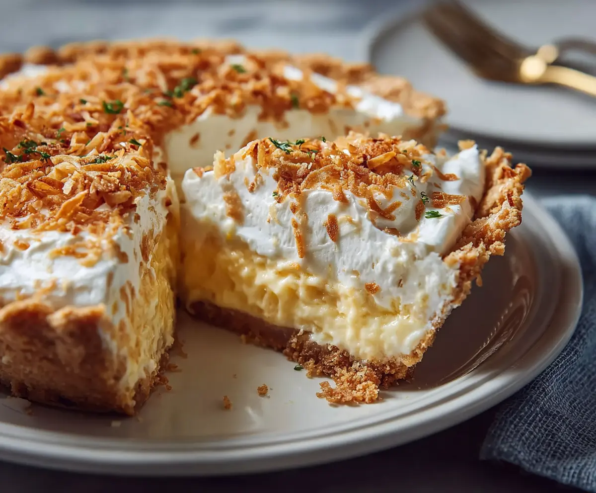 Easy No-Bake Coconut Cream Pie