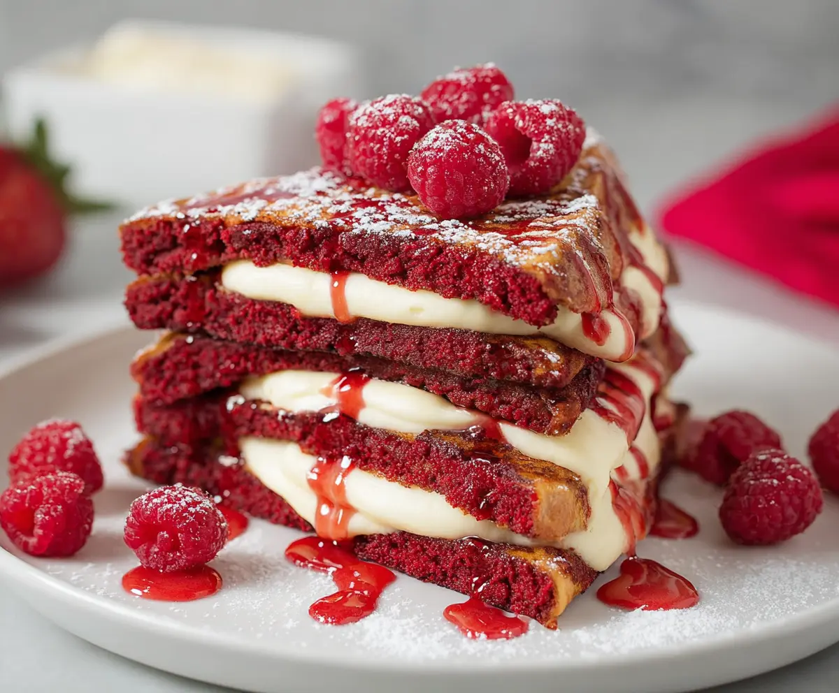 Red Velvet French Toast Recipe
