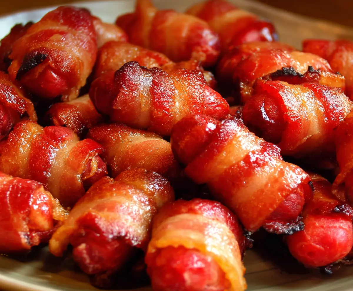 Easy Bacon Wrapped Little Smokies