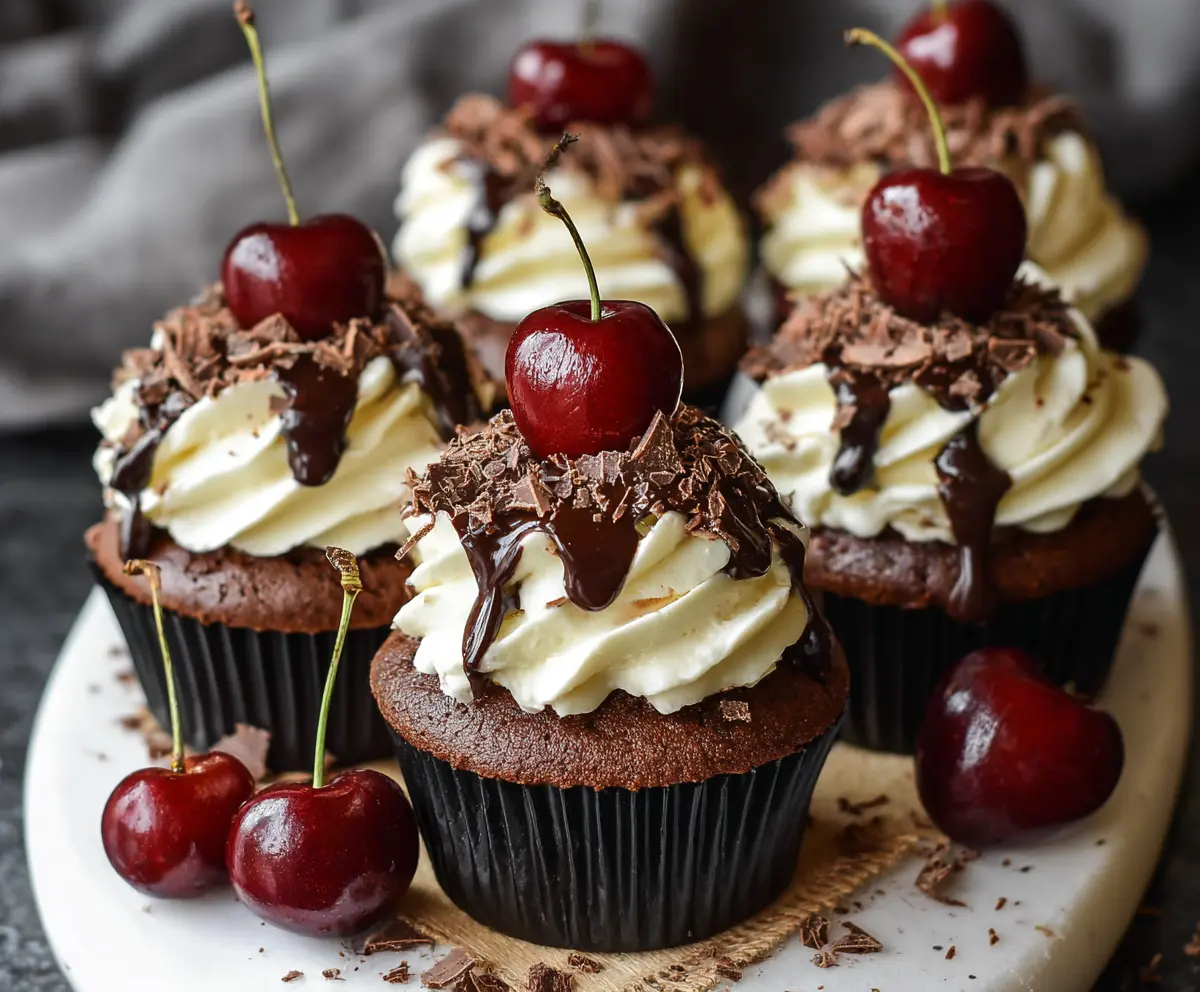 Black Forest Cupcakes Recipe