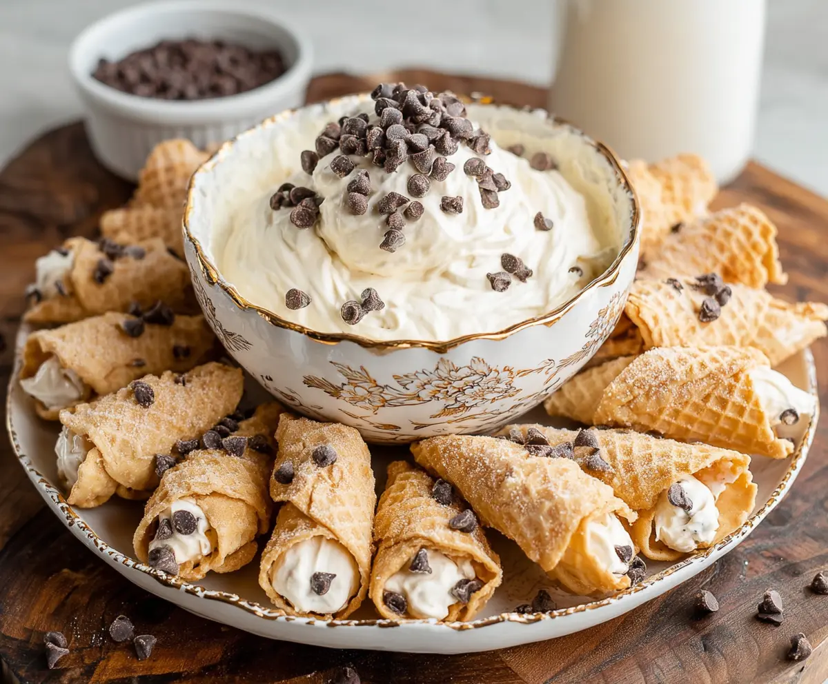 Easy Cannoli Dip Recipe for Game Day